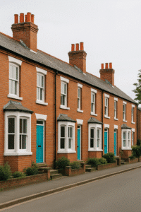 row of houses